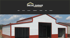 Desktop Screenshot of metalgarageinc.com